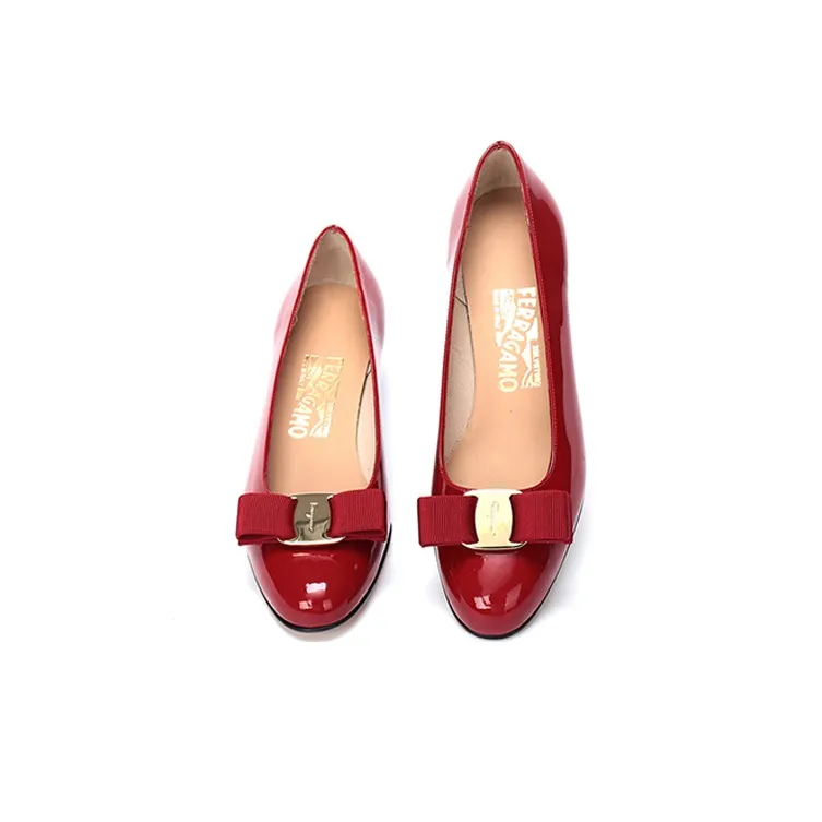 FERRAGAMO Vara High Heels Women's-2