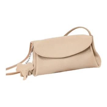 TTaG．baG Cow Leather Crossbody Bags Shoulder Bags Regular Women's Apricot/Black/Gray/Cookie