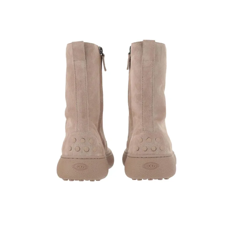 TOD'S Wg Round Toe Ankle Boots Women's-3