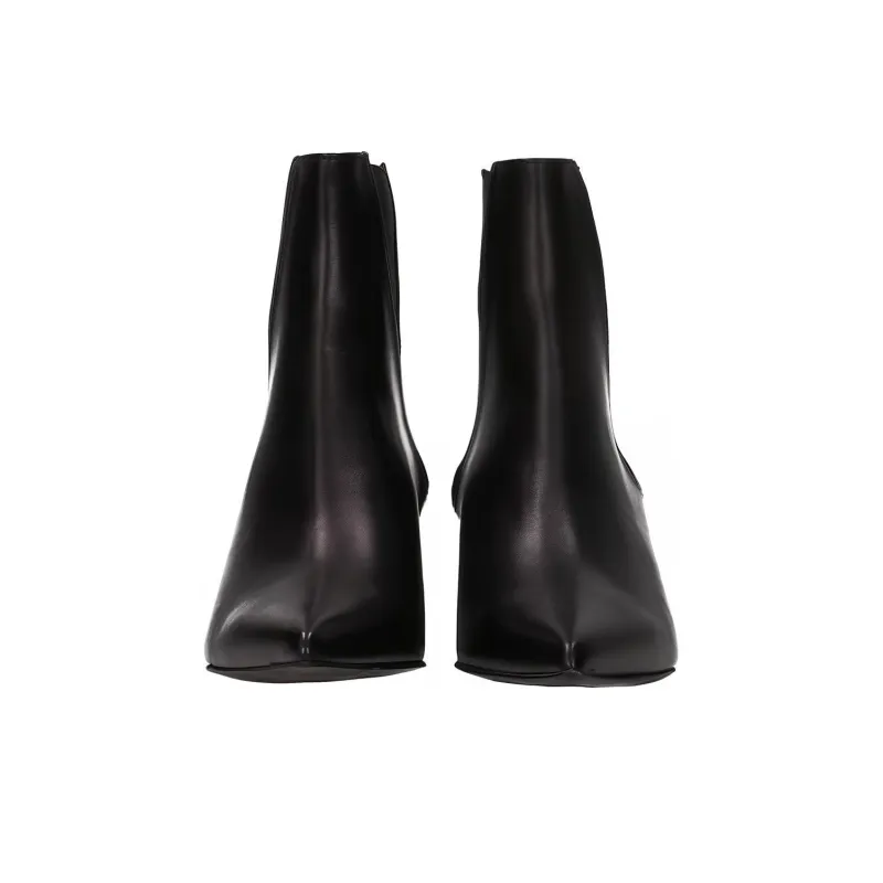 KARL LAGERFELD Short Chelsea Boots 5.5cm Women's Black-3