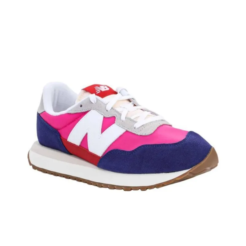 New Balance NB 237 Anti Slip Wear Resistant Low Top Casual Shoes Women's Pink-2