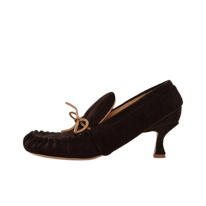 JW Anderson Slim Heel High Heels 5.5cm Women's Dark Brown-0