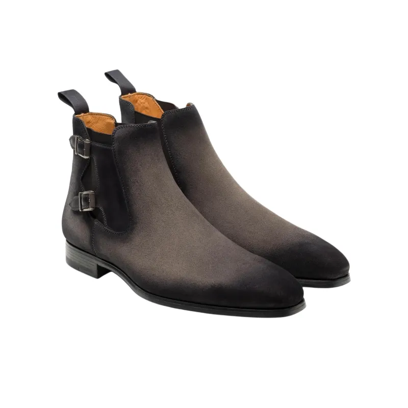 Magnanni Caspe Ankle Boots Men's Wind Gray-2