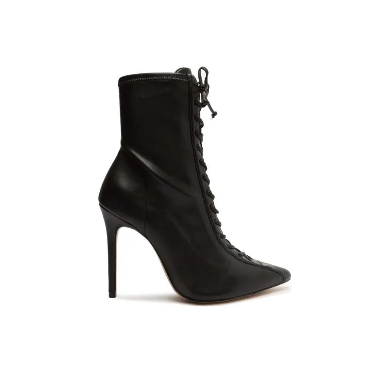 Schutz Tennie Ankle Boots 11cm Women's Black-1