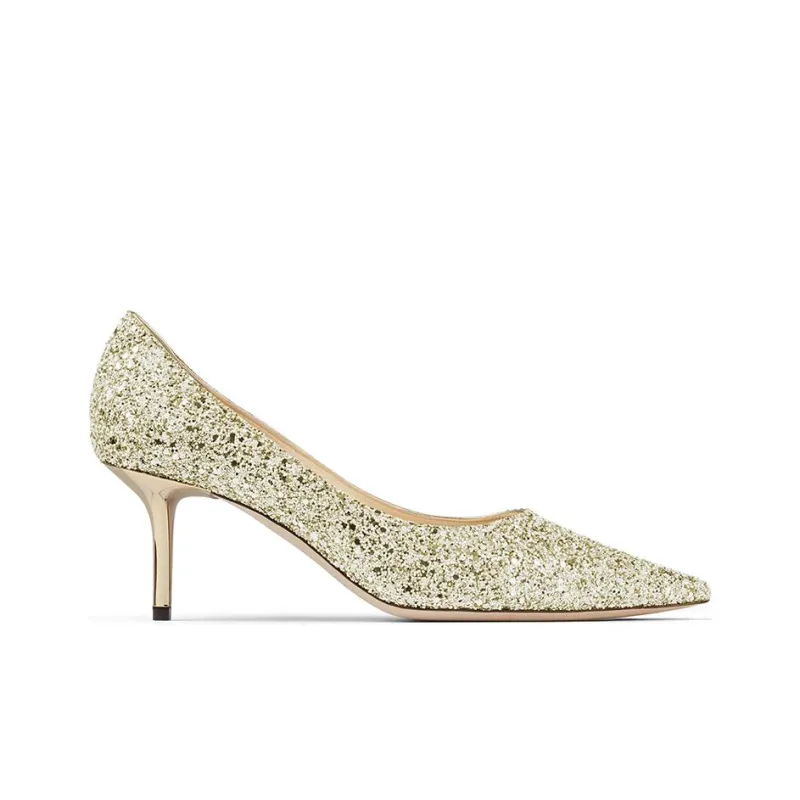 Jimmy Choo LOVE Slim Heel High Heels Women's-1