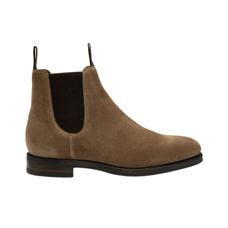 LOAKE Ankle-Length Chelsea Boots Men's Light Brown-1