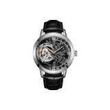 White Case Black Dial Black Strap VM-BBBL