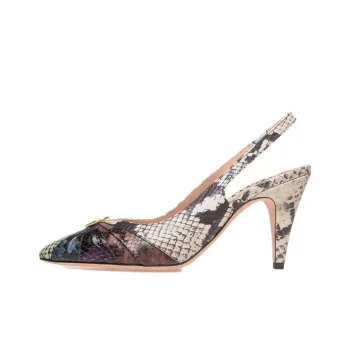 BALLY Snakeskin-effect Leather Pumps