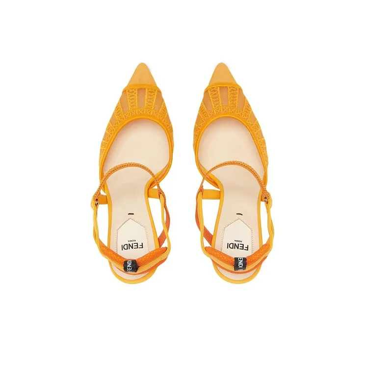 FENDI High Heels Women's Yellow-3