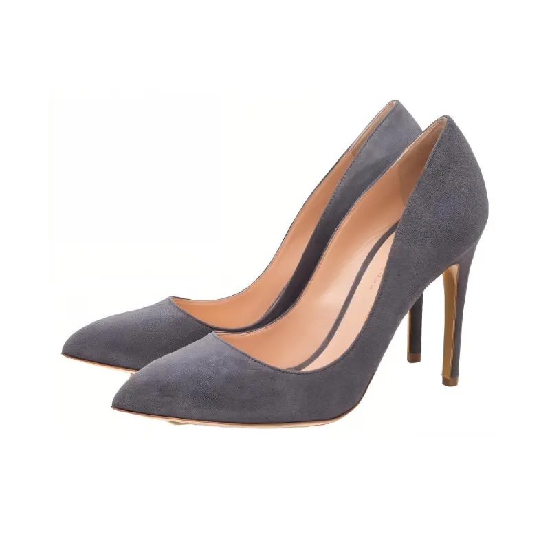 Rupert Sanderson Slim Heel High Heels 10cm Women's Gray-2
