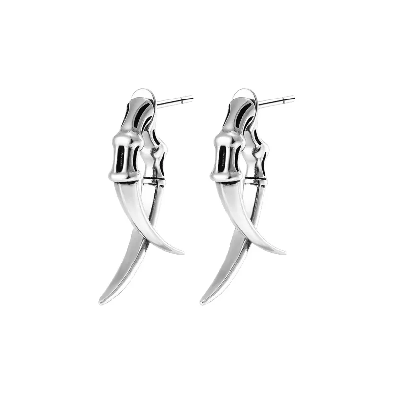 MISS XIA JWY Titanium Steel Earrings Unisex-0