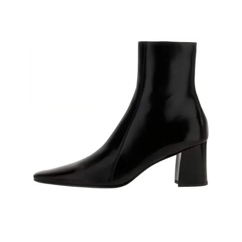 SAINT LAURENT Ankle Boots 7cm Women's Black