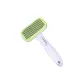 Steel Wire Plastic Head Comb-Green