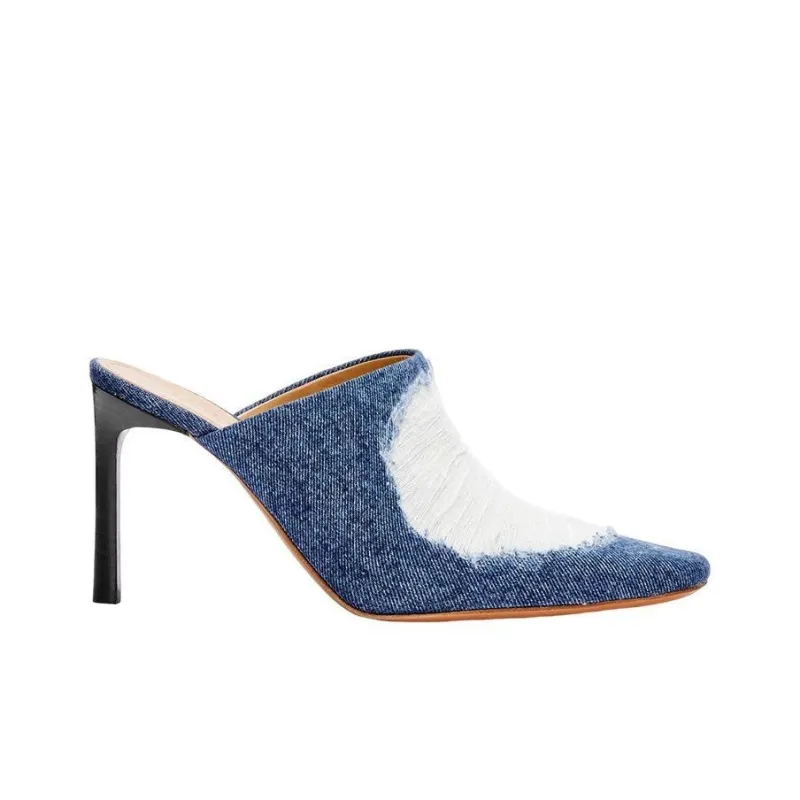LOEWE Slim Heel High Heels Women's Blue-2