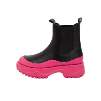 MICHAEL KORS Dupree Short Chelsea Boots 6cm Women's Black