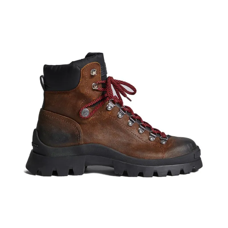 DSQUARED 2 Tank Hiking Short Martin Boot Men's Brown-1