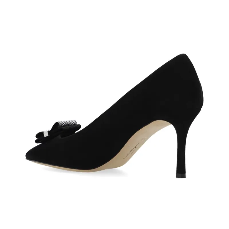 Ferragamo High Heels Women's Low-Top Black-2