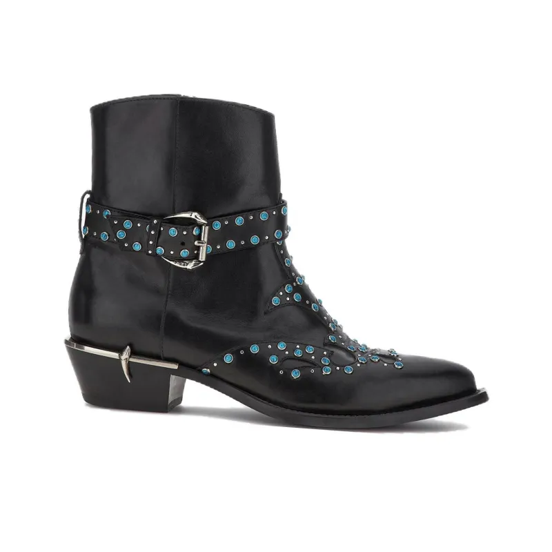 Roberto Cavalli Ankle Boots Men's Black-1