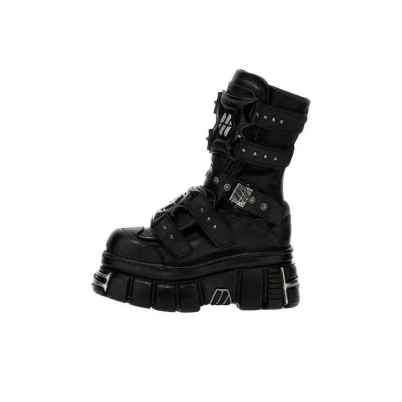 Vetements X New Rock Gamer Platform Boots-0