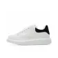 White Black Heel Tab