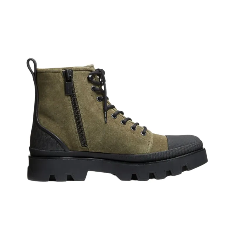 MICHAEL KORS Colin Suede Ankle Boots Men's Brown-1