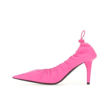 Balenciaga Pre-Owned Scrunch Knife 90mm Leather Pumps