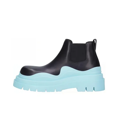 Bottega Veneta Ankle Boots Men's Black Blue