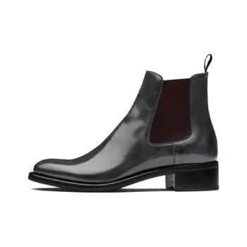 CHURCH'S Monmouth Ankle-Length Chelsea Boots Women's Asphalt