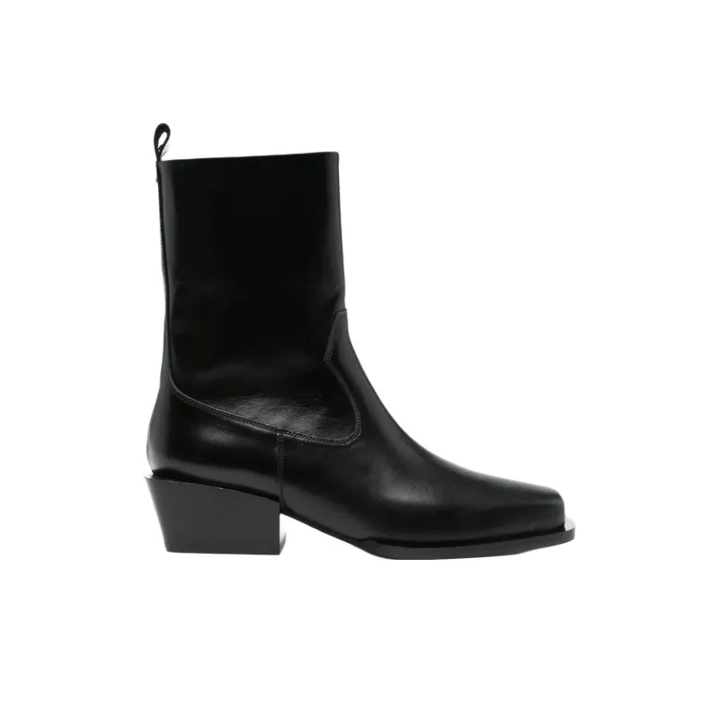 Aeyde Bill 60mm Leather Boots-1
