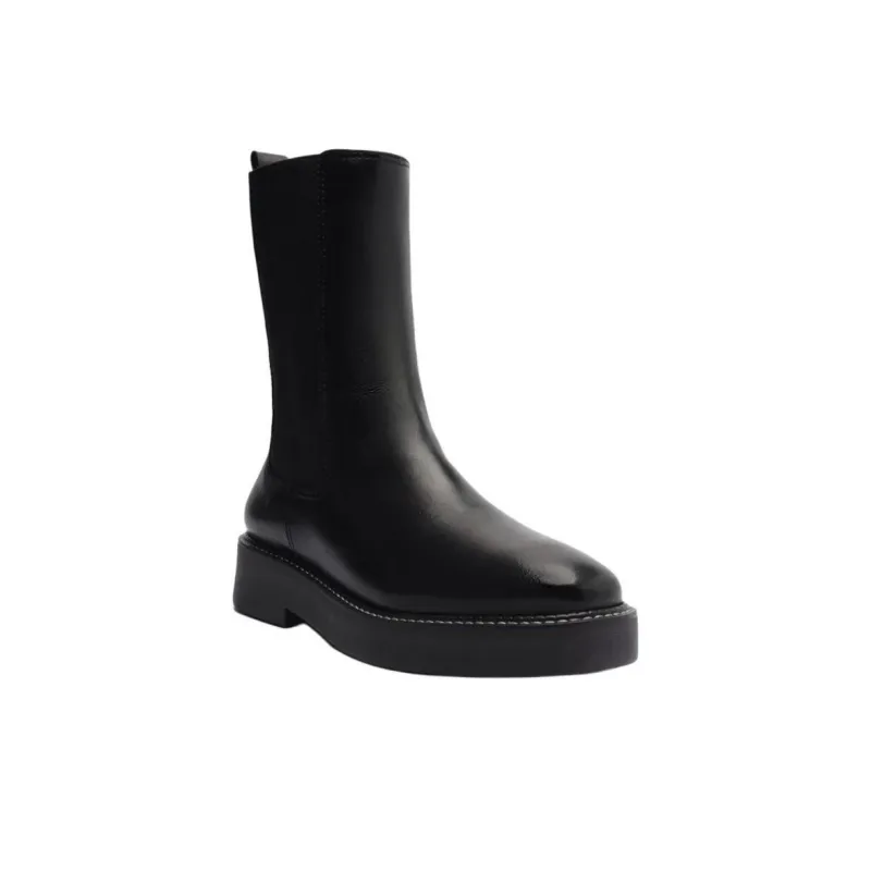 Schutz Short Chelsea Boots 4cm Women's Black-2
