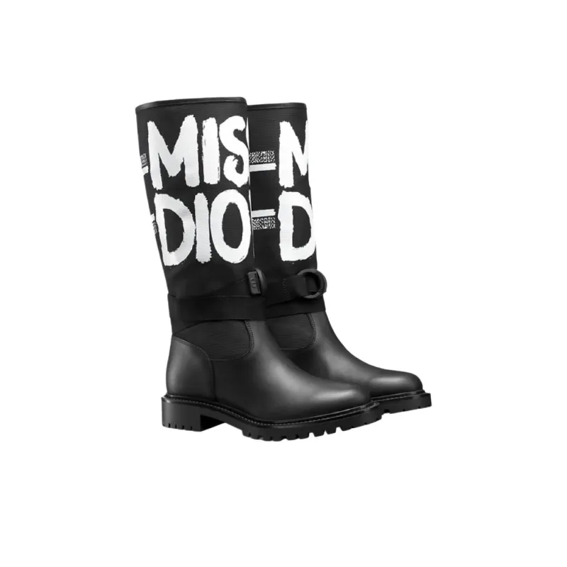 DIOR D Major Ankle Boots Women's Black-2