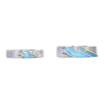 HUAYA 925 Sterling Silver Rings Unisex