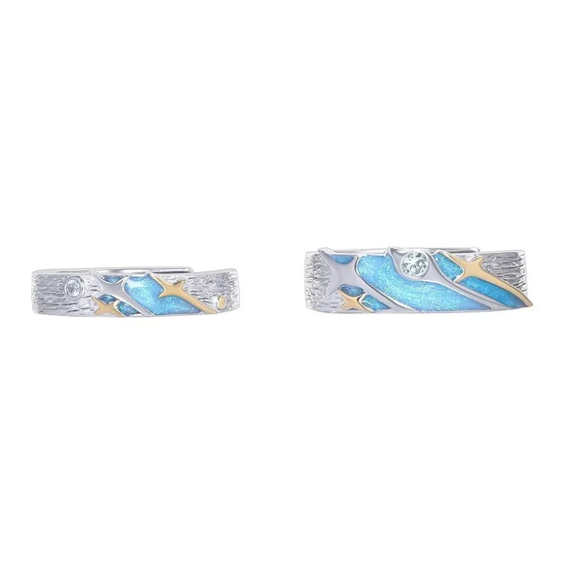 HUAYA 925 Sterling Silver Rings Unisex-0