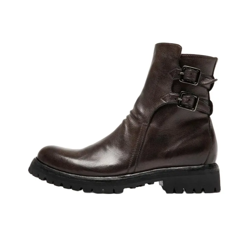 Officine Creative Buckle detail Leather Boots Women's-0