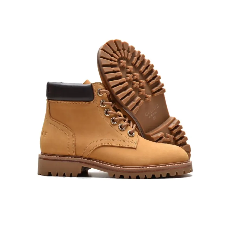 CELINE Outdoor Boots Women's Brown-4