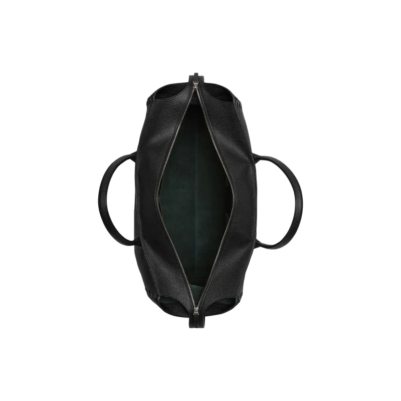 Bottega Veneta Intrecciato Calfskin Tote Bag, Shopping Bag, Handbag Tubas Men's Black-2