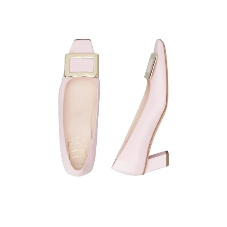 Roger Vivier Belle Vivier Square Toe Pumps-2