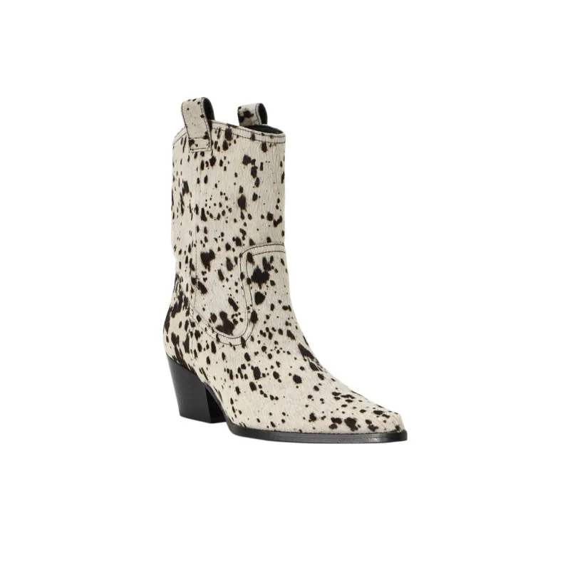 Staud June Ankle Boots 4cm Women's White-2