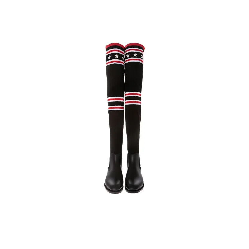 GIVENCHY Knee-high Boots Women's Black-3