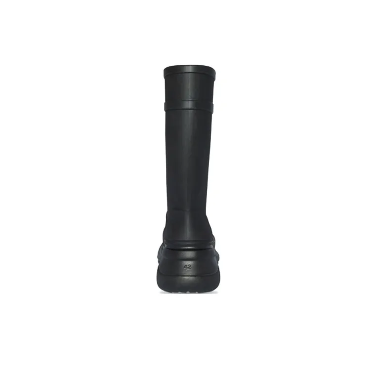 Balenciaga X Crocs Boot Black-4