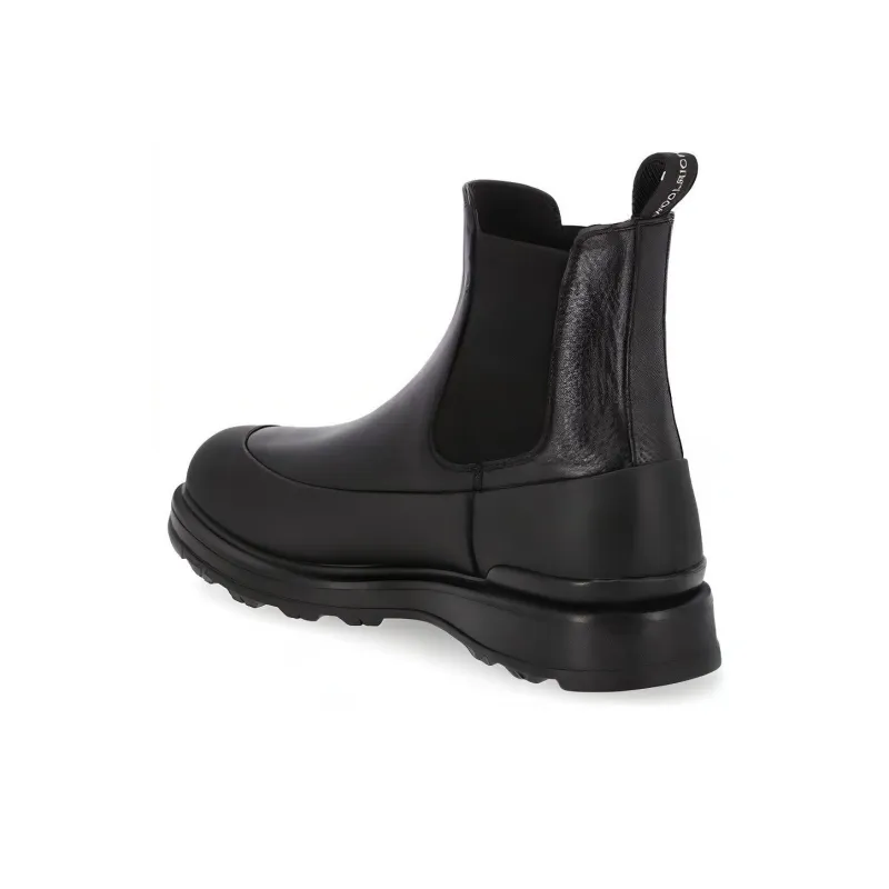 WOOLRICH Short Chelsea Boots Men's Black-2