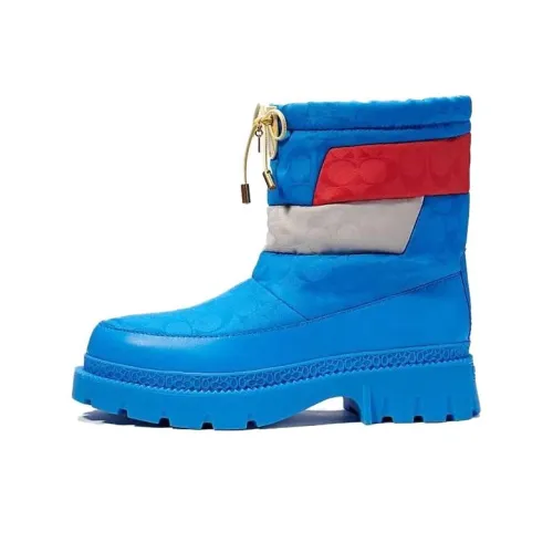COACH Ankle Boots Men Blue