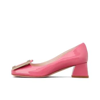 Roger Vivier Très Vivier Block Heel High Heels Women's Pink