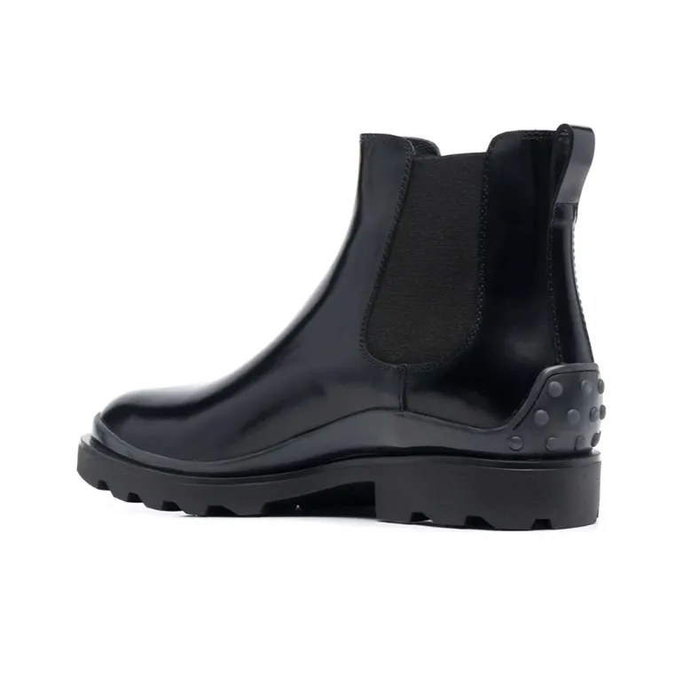 TOD'S Short Chelsea Boots Men's Black-2