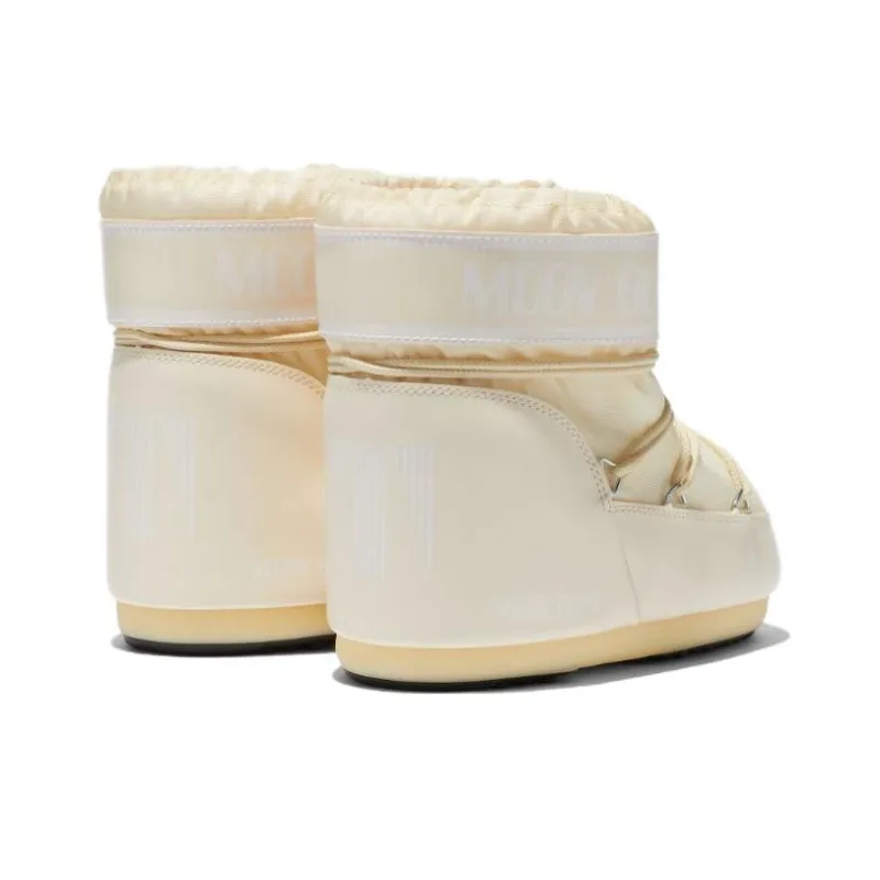 Moon Boot Icon Low Nylon Boot Cream White-3