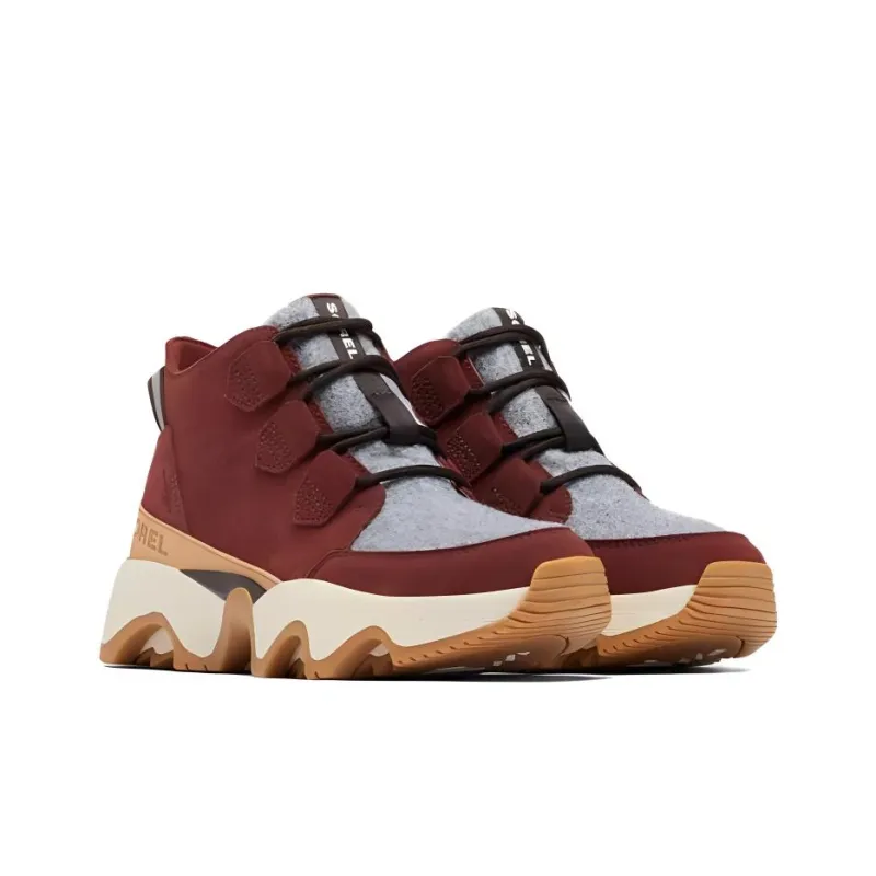 SOREL Ankle Boots Platform Women's Red-2