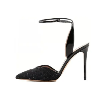 AMANI Slim Heel High Heels 10.5cm Women's Black