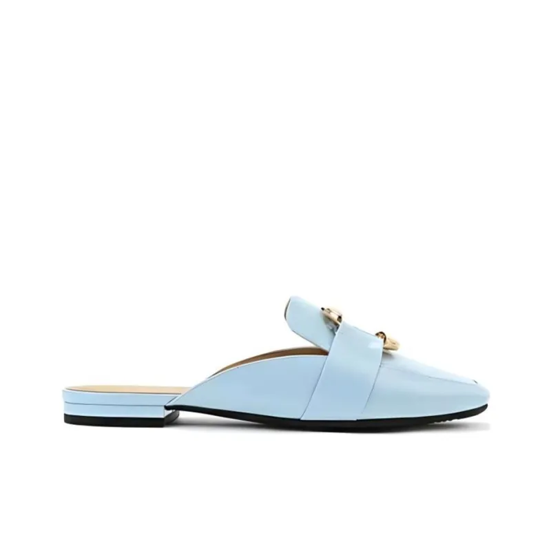 STELLA LUNA Wrap-toe Slippers Women's Blue-1