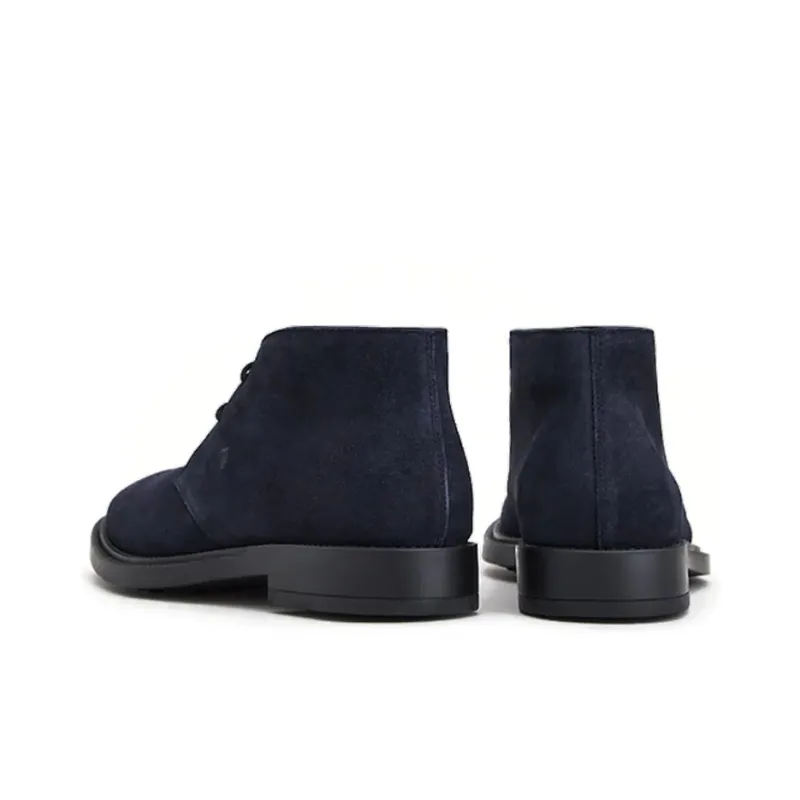 TOD'S Desert Almond-Toe Ankle Boots-3