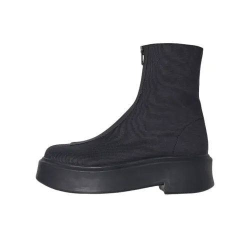 THE ROW Ankle Boots Women's Dark Blue
